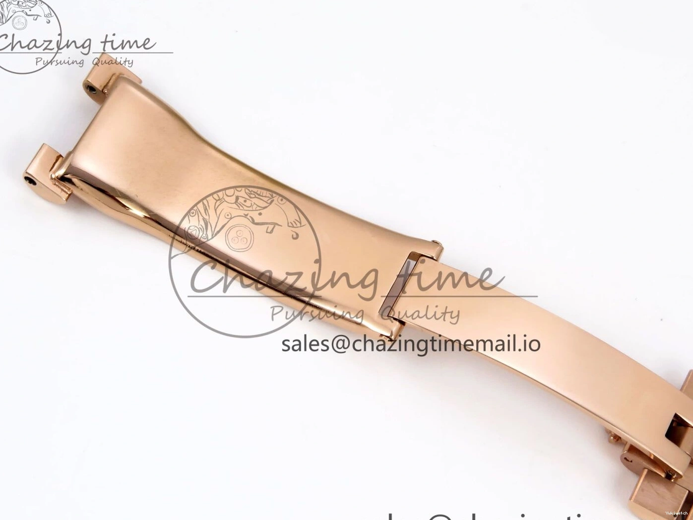 President Markers 228235 Edition Dial on Best Date Blue Bracelet Day VR2836 Diamonds Bezel QF Crystal 40 RG 1:1 0520
